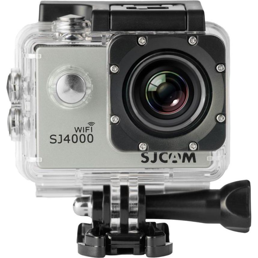 Sjcam Telecamera WiFi SJ4000 argento (WiFi), Action cam, Argento