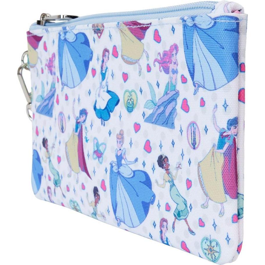 Thumbnail - Funko, Portemonnaie, Loungefly: Disney - Princess - Manga Style Nylon Wristlet Wallet