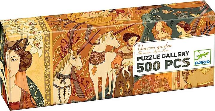 Produktbild Djeco Puzzle Gallery Unicorn Garden 500 Teile (500 Teile)