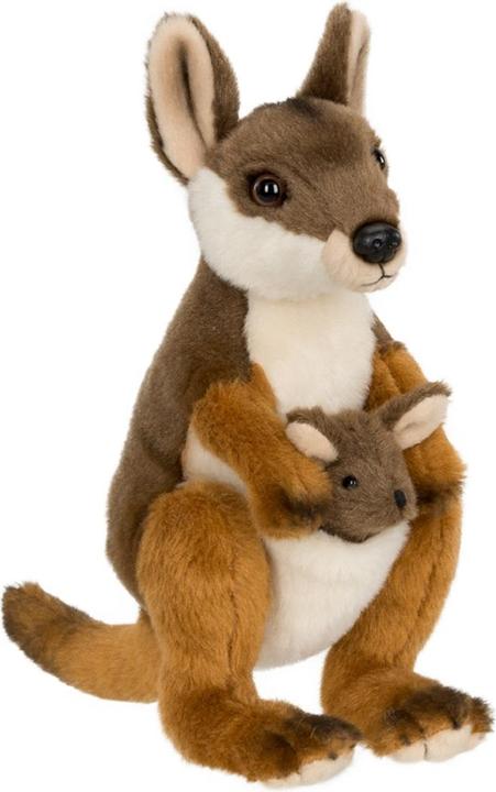 WWF Wallaby mit Baby (19 cm)