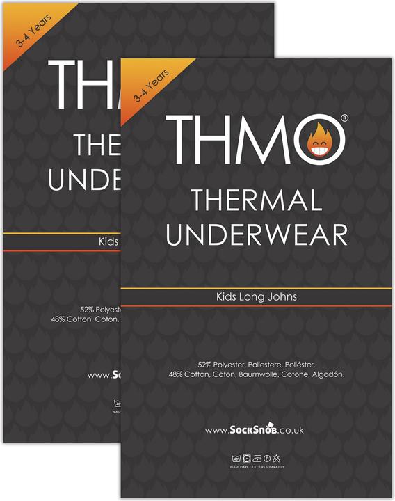 Produktbild Thmo 2er Pack Thermo Unterhosen Leggings Für Kinder (98, 104)