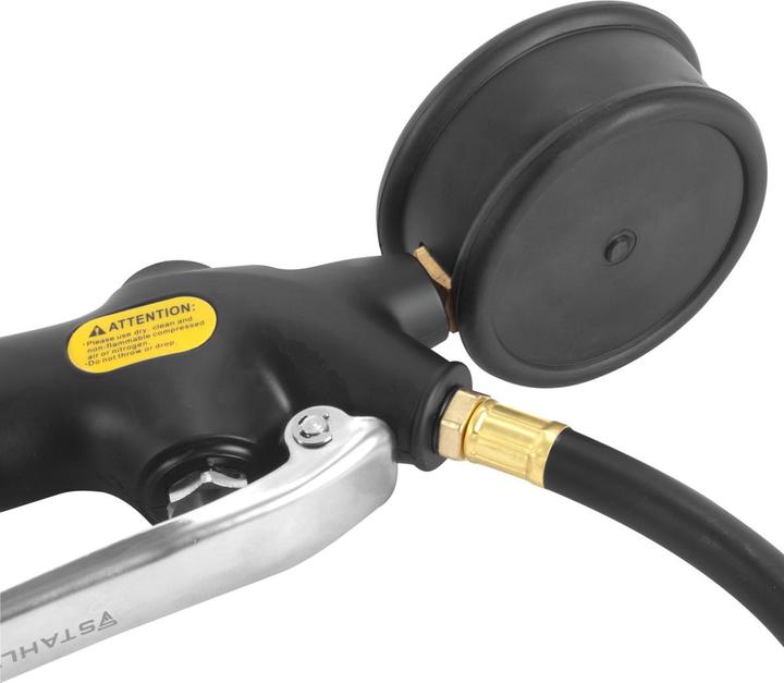 Actual product image Stahlwerk DRA-162 ST compressed air tyre inflation gun, 0 to 16 bar / 0 to 230 PSI