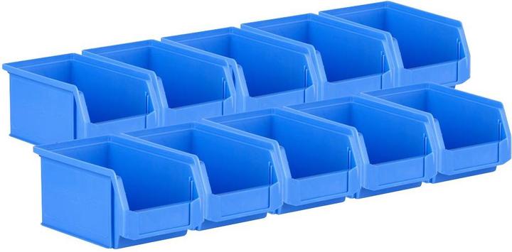 Actual product image Schäfer Shop Open fronted storage bins SSI Schäfer LF 221, polypropylene, L 234 x W 150 x H 122 mm, 2.7 l, blue