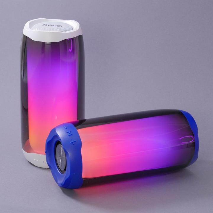 Produktbild Hoco - Wireless Speaker Pulsating (HC8) - with LED Light, Bluetooth 5.0, 10W - White (4 h)