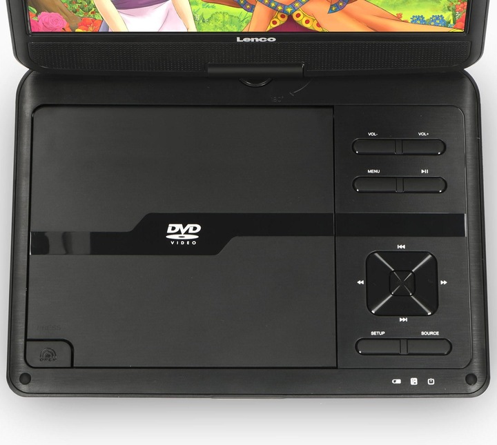 Actual product image Lenco Dvp-1010 (Portable DVD player)