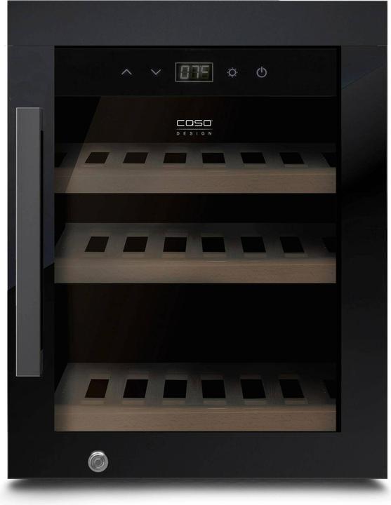 Caso Weinkühlschrank WineExclusive 12 Schwarz
