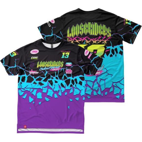 Loose Riders, Herren, Velotrikot, C/ 13 (M), Schwarz, M