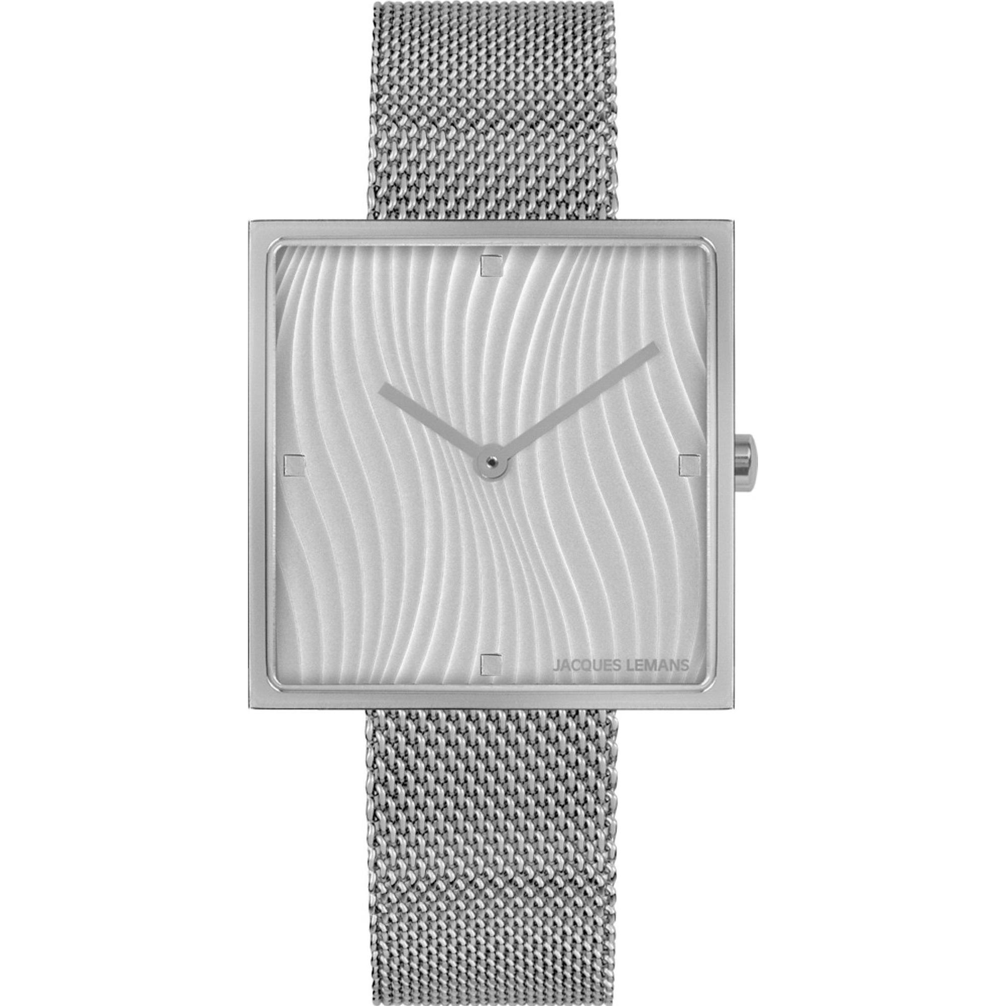 Jacques Lemans, Armbanduhr, Damenuhr La Passion, Silber, (Analoguhr, 30 mm)