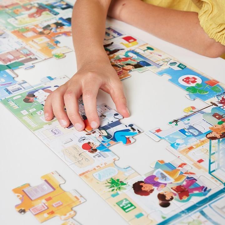 Produktbild Czuczu Puzzle Was macht ein Tierarzt? (4 Teile)