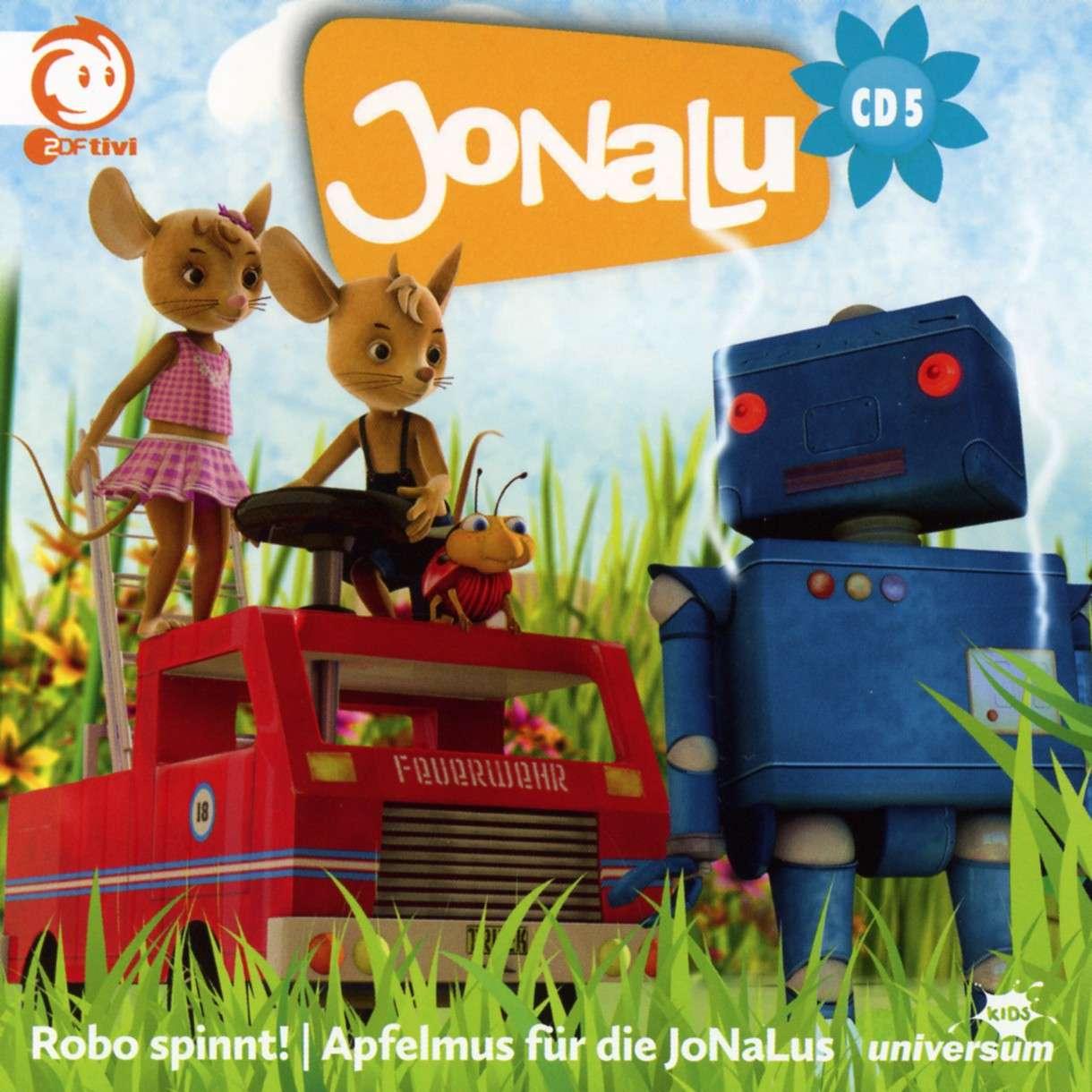JoNaLu 05. Robo spinnt! / Apfelmus dfür die JoNaLus, Hörbücher