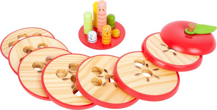 Actual product image small foot Educational game logisteck apple (German)