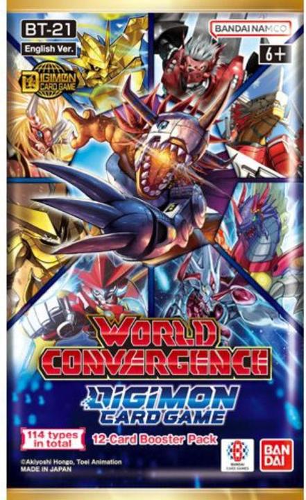 Produktbild Digimon World Convergence Booster EN (Englisch, Booster Pack)
