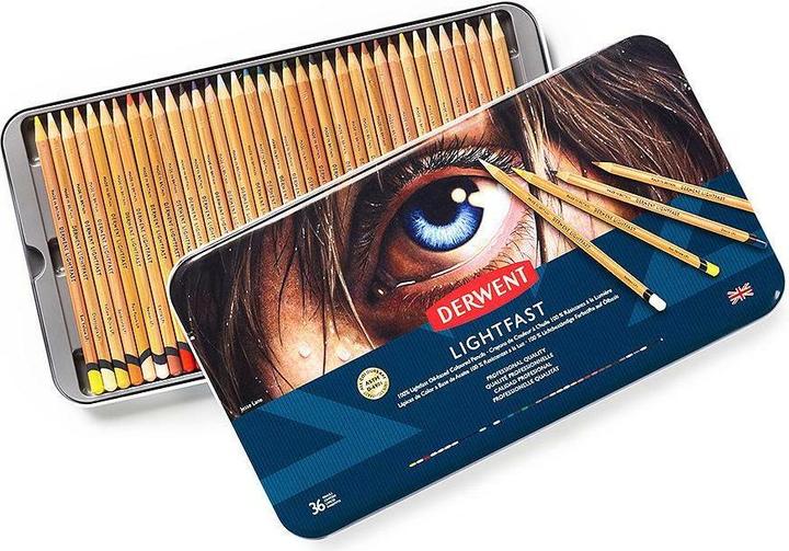 Produktbild Derwent Lightfast Buntstifte (Mehrfarbig, 36 x)