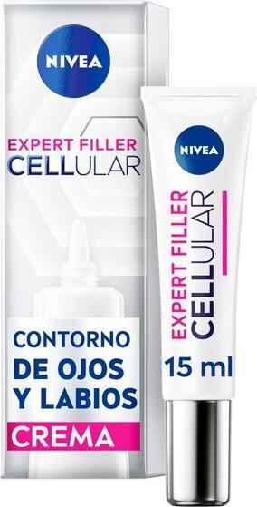 Produktbild NIVEA Cellular Filler Contorno Ojos y Rellenador Labios 15ml (Nacht, Tag, 15 ml)