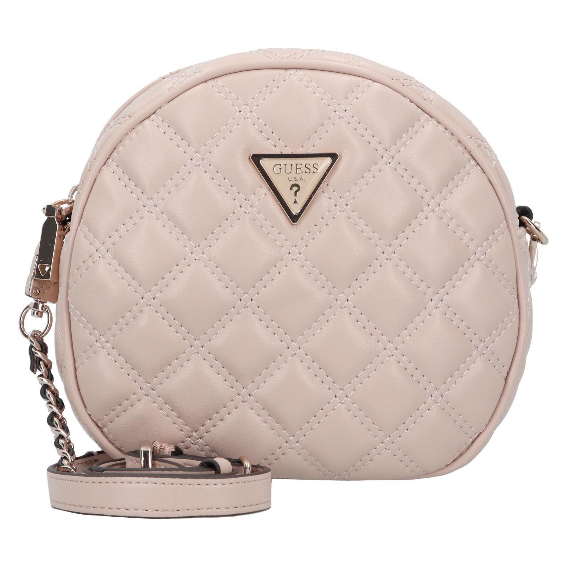 Guess, Damen, Handtasche, Giully Mini Bag Umhängetasche 18 Cm, Beige