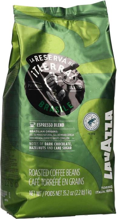 Actual product image Lavazza Tierra! Brasile Espresso (1000 g, Medium roast)