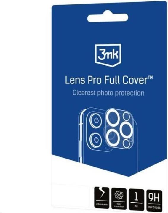 Produktbild 3MK Lens Pro Full Cover iPhone 16 Pro/ 16 Pro Max (1 Stk., Apple iPhone 16 Pro)