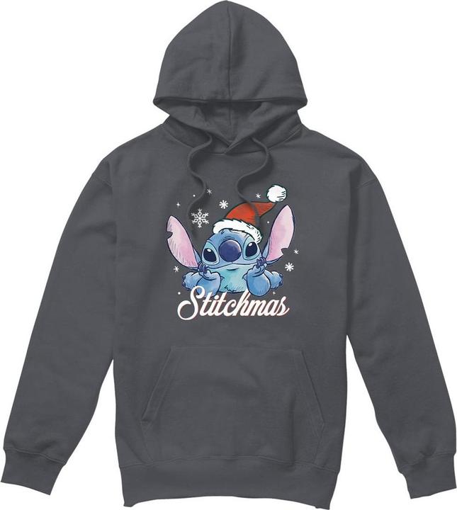 Immagine prodotto Lilo & Stitch A Stitchmas Christmas Felpa con Cappuccio Uomo (S)