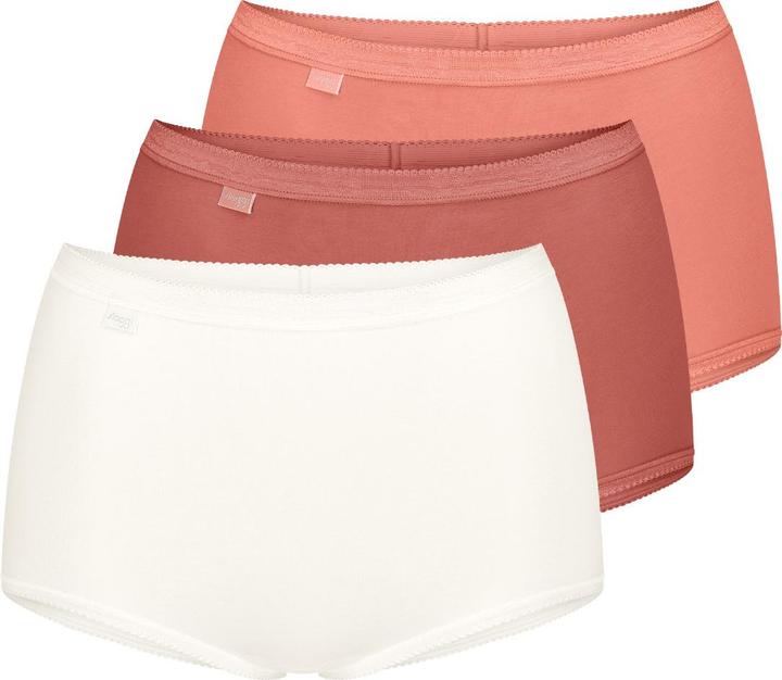 Produktbild Sloggi Unterhose BASIC+ MAXI Damen-Slip 3er Pack (46, 3er Pack)