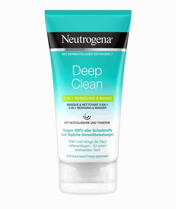 Actual product image Neutrogena 2in1 Cleansing & Mask (150 ml)
