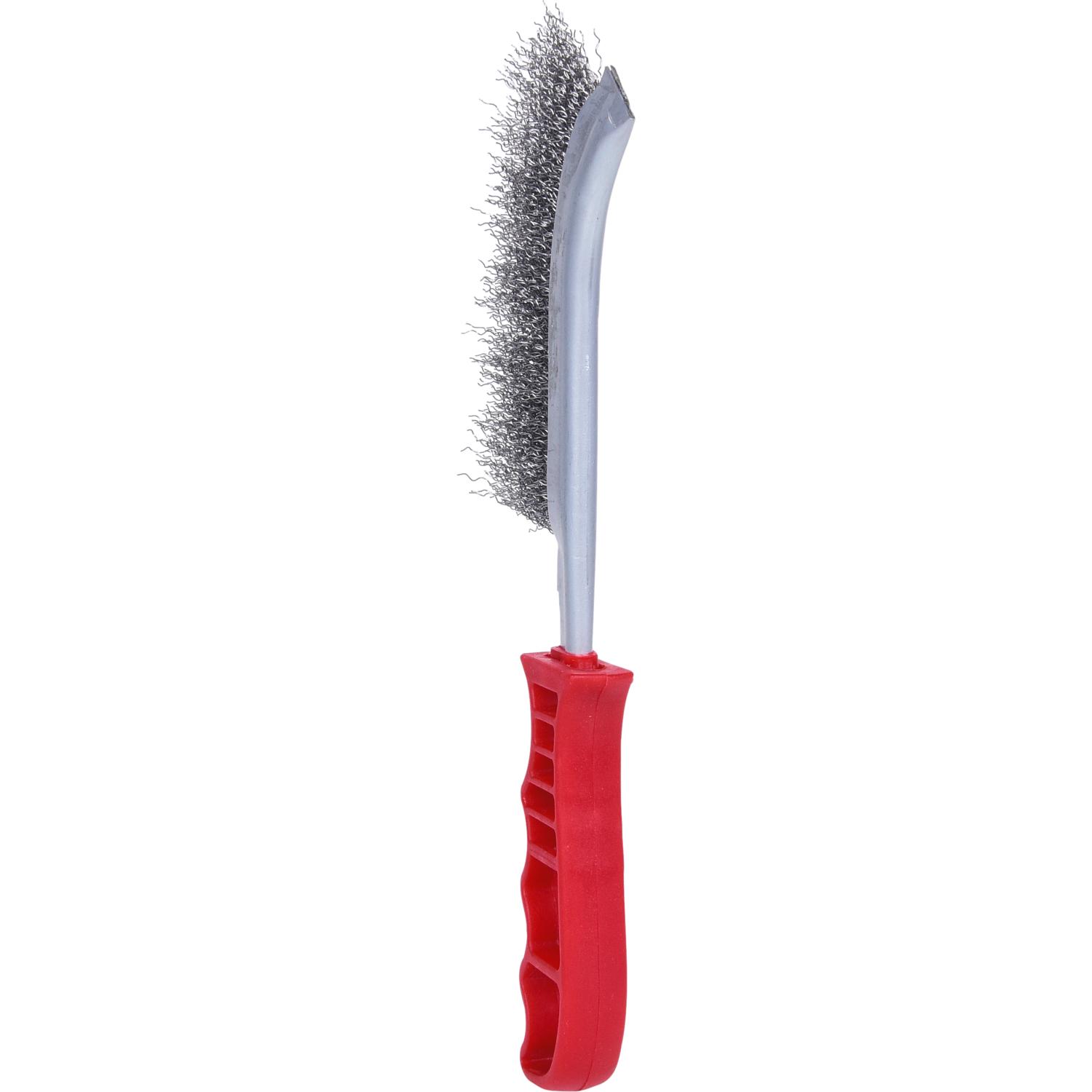 Thumbnail - KS Tools, Grillreinigungsutensil, Stahldraht-Allzweck-Drahtbürste. 250mm 201.2300 (25 cm)