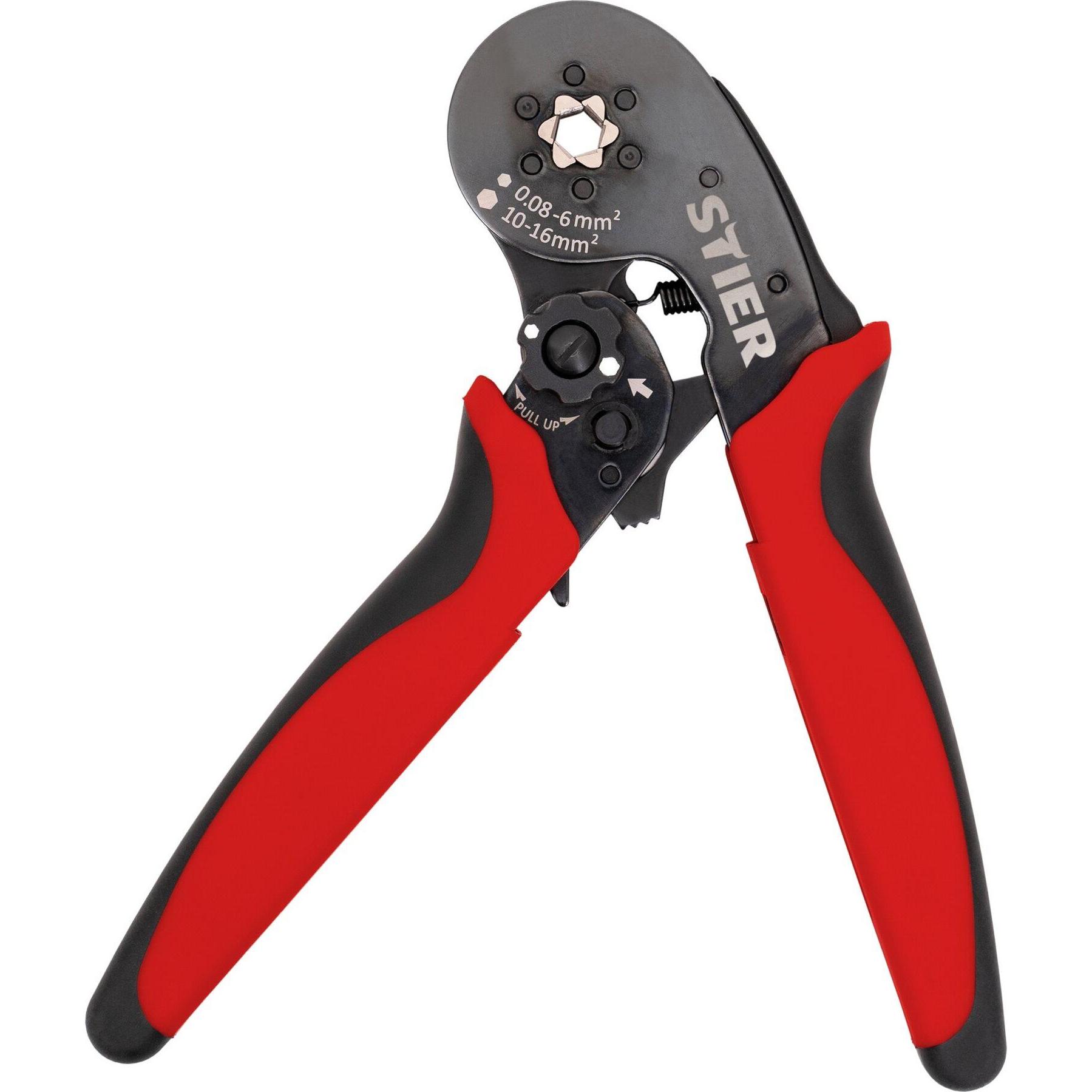 Stier, Pinza, Pinza di serraggio per capicorda serraggio esagonale 16 mm² (185 mm)