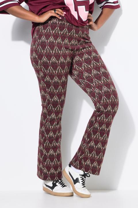 Actual product image Studio Untold Schlaghose, Flared Legs, Jacquardmuster, Glitzer (48)