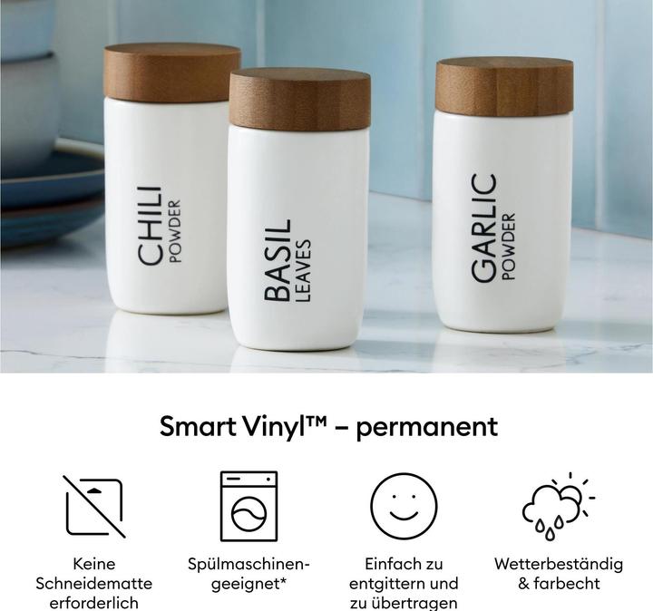 Actual product image Cricut Smart Vinyl Permanent Joy 14x122cm 1 sheet Mat Maize Yellow (P) (1 x)