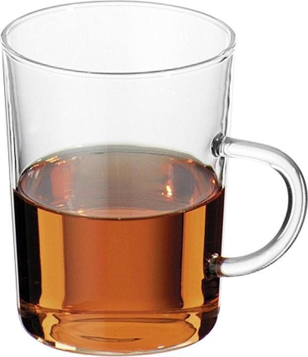 Produktbild Teeglas mit Henkel konisch 200 ml 6er Rähmchen (0.20 l, 6 x)