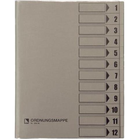 Bene, Mappe, Ordnungsmappe Verwendung für Papierformat: DIN A4 Grammatur: 230 g/m² (A4, 1 x)