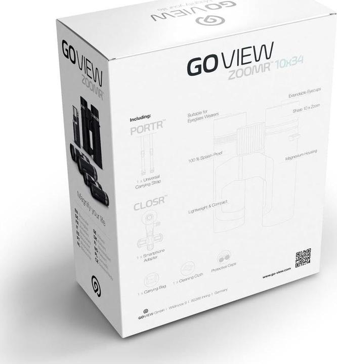 Actual product image GoView ZOOMR 10x34 Miami Blue (10x, 34 mm)