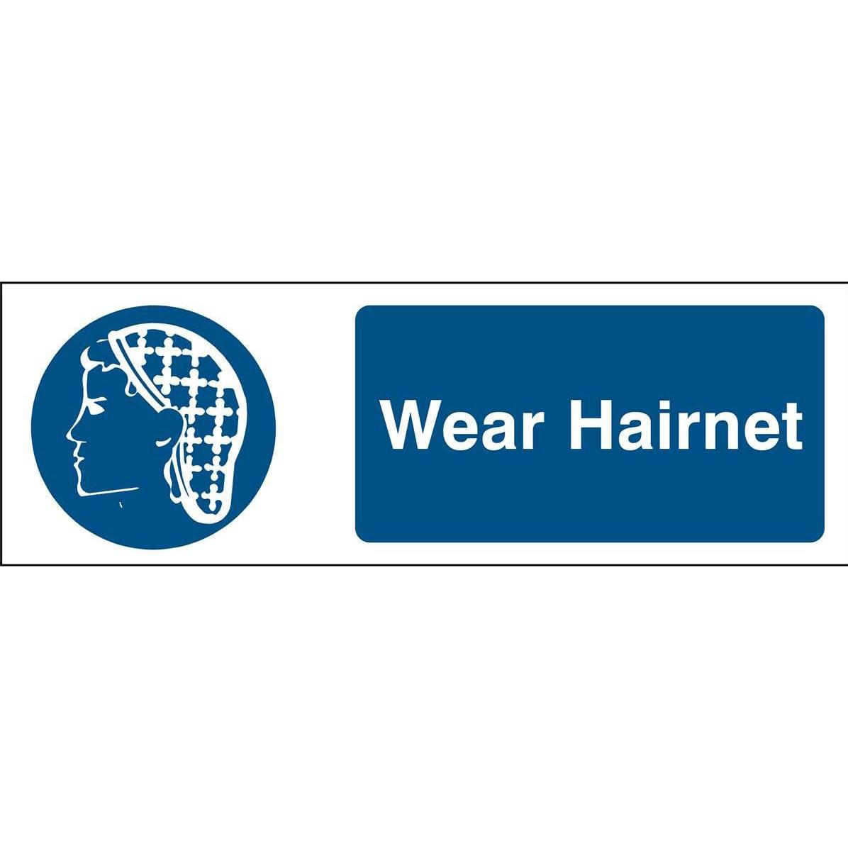 Brady, Etiketten, Safety Sign - Wear Hairnet