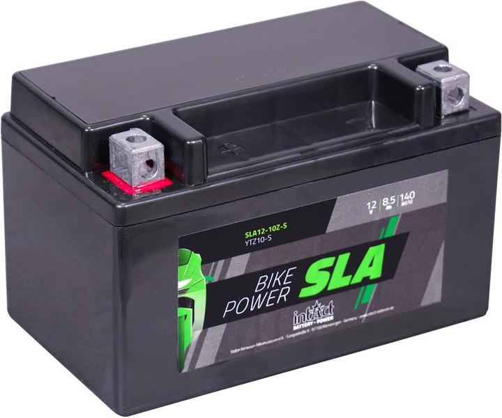 Actual product image Intact SLA12-10Z-S Bike-Power SLA 8,5Ah Motorcycle Battery (DIN 50922) YTZ10-S, YT10B-4 (8.50 Ah, 140 A)