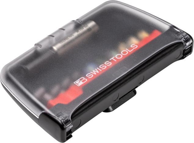 Actual product image PB Swiss Tools Precision BitCase (Cross Phillips PH, Cross Pozidriv PZ)
