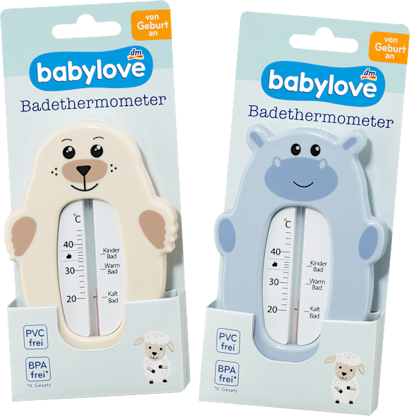 Produktbild dm babylove Badethermometer