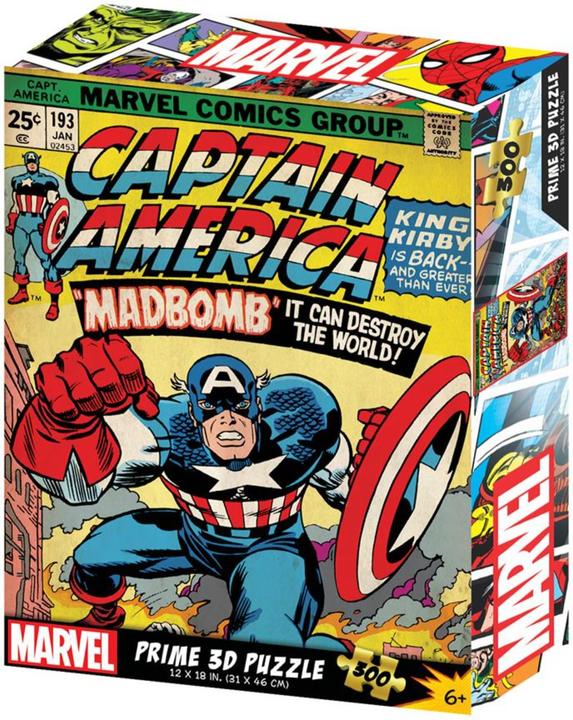 Immagine prodotto Grandi Giochi Marvel Comics Capitan America 300 Pz. (300 pezzi)
