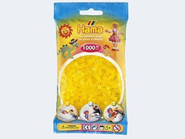 Immagine prodotto Hama Perlen Perline Hama - giallo trasparente (014)