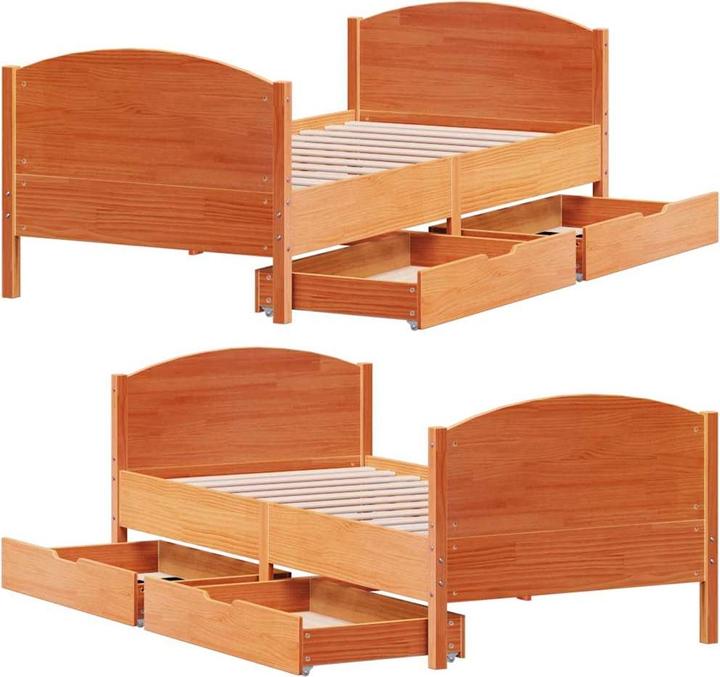 Image du produit vidaXL Bettgestell (90 x 200 cm)