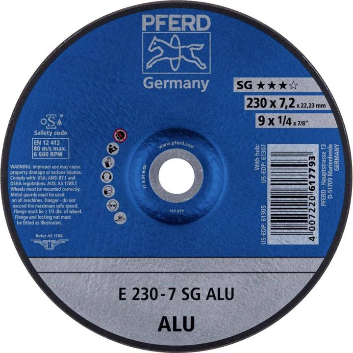 Produktbild Pferd Schruppscheibe SG ALU (24)