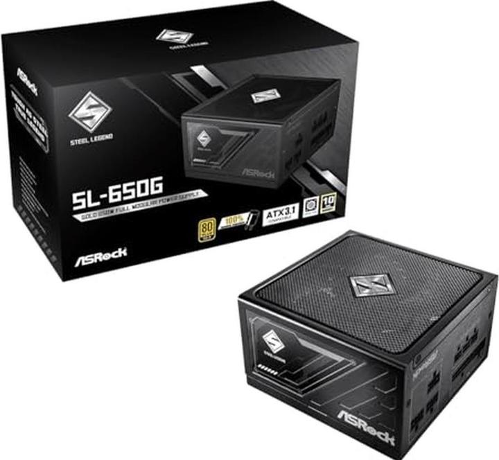 Productafbeelding AsRock power supply Challenger 650W Gold (650 W)