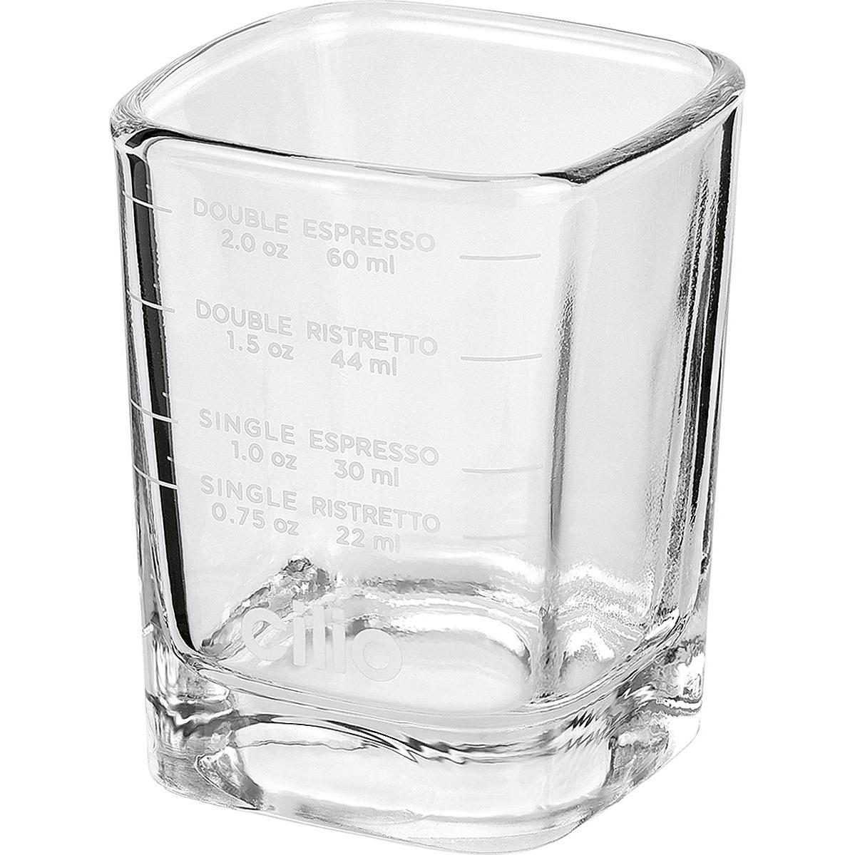 Cilio Espresso Shot Glas, Espressokocher, Transparent