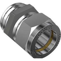 Conex-Banninger, Rohrverbindungstechnik, IBP CONEX Übergang 1/2-12 mm Kompression mit Nippel verchromt (Pressverbindung)