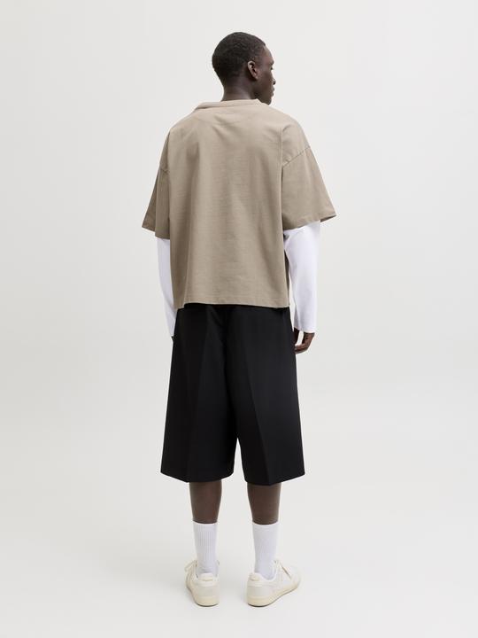 Produktbild Jack & Jones Jcobiarritz Doublelayer Tee Ls Styd Ss26 (M)