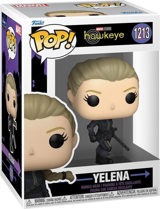 Actual product image Funko Pop! Marvel Hawkeye : Yelena (1213)