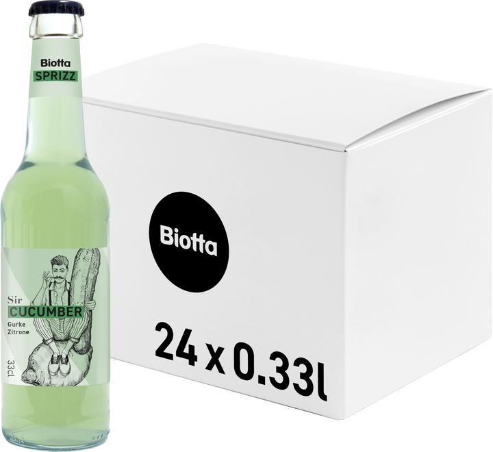 Image du produit Biotta Sir Cucumber Sprizz concombre-citron (24x3.3dl) (24 x 33 cl)