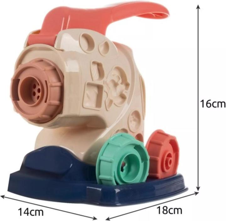 Actual product image Kruzzel Large pasta machine and modelling clay with accessories