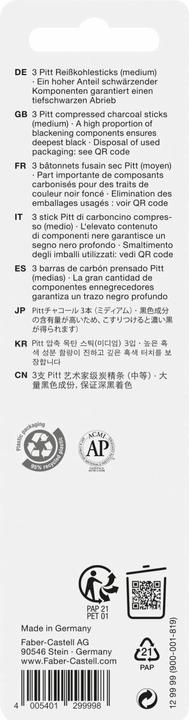 Immagine prodotto Faber-Castell Carbone di riso (3x)