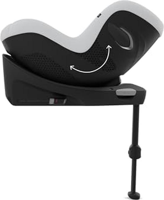 Produktbild Cybex SIRONA Gi I-SIZE Fog Grey inkl. Neugeboreneneinlage | light grey (Reboarder, ECE R129/i-Size Norm)