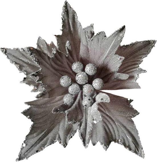Immagine prodotto Christmas To Fake flower Christmas Touch FD1089, grey, 250 mm
