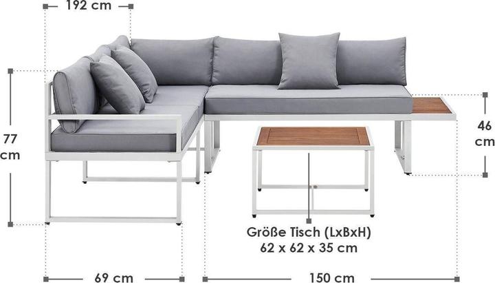 Produktbild Juskys St. Tropez